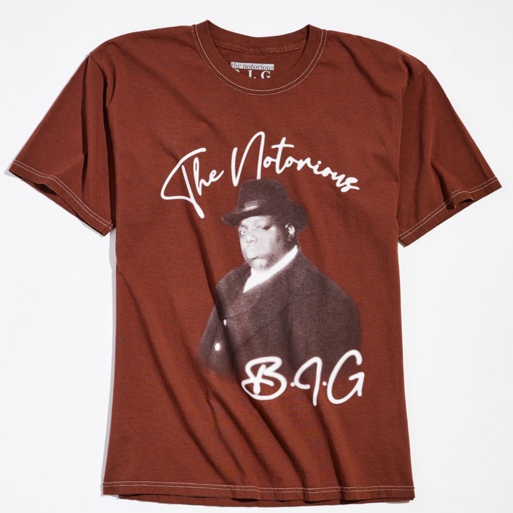 Urban outfitters notorious B.I.G. Airbrush tee